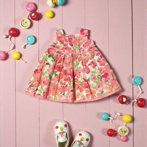 Rosenau Sleeveless Flower Sundress Sz 3-6M